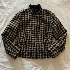 Banana republic houndstooth wool jacket/blazer